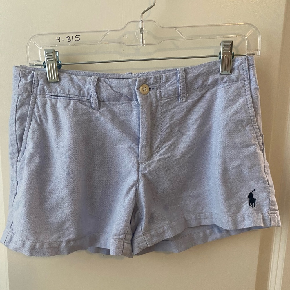 Light blue Ralph Lauren shorts